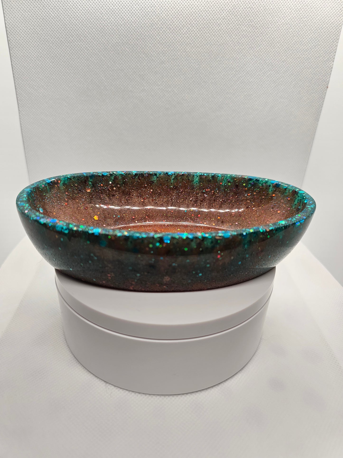 Glitter colored bowls